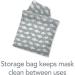 Buy Reusable Navy Face Mask for Adults - Large Size | Eco-Friendly & Comfortable - International Shipping Available - Buy Online on GoSupps.com