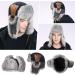 Comhats Winter Bomber Hat for Men - Real Fur Ushanka 67191_black - Size Large - Buy Online on GoSupps.com