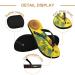 Mnsruu Summer Floral Sunflower Flip Flops for Men & Women - Perfect for Home Hotel Spa and Travel - Buy Online on GoSupps.com