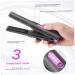 Mini Hair Straightener & Curler 2 in 1 - Cordless Anti-Scald Portable & Fast Heating - Ideal for Travel - Buy Online on GoSupps.com