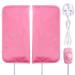Noverlife Electric Heated Mittens Gloves for Paraffin Hand Wax Treatment Nail Art Manicure Warmer Mittens Therapy SPA Mitts for Women Beauty Heated Mitts