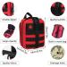 Premium First Aid Set | Tactical Medical Bag for Camping Hiking & Adventure | Trauma Kit for Home Car & Military Survival - Pink - Buy Online on GoSupps.com
