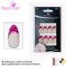 Buy Bling Art Glitter Pink Stiletto Almond False Nails - 24 Long Artificial Nails with Glue | International Shipping - Buy Online on GoSupps.com