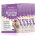 YUNY Foot Peel Mask - 5 Pairs - Exfoliator Peel Off Calluses Dead Skin Callus Remover 100% Natural Ingredients - Get Baby Soft Foot with No Hurt - for Women & Men (Lavender) Multicolor 5 count (Pack of 1)