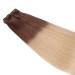 Tape In Hair Extensions #17/20 Ombre - 40cm - 30 Bricks - 100% Remy Real Hair with Adhesive Tape - Brothy Novon - Buy Online on GoSupps.com