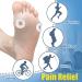 12 Sheet Soft Adhesive Foot Callus Cushions for Soreness Relief and Pressure Reduction - Round Corn Pads for Foot Care - Buy Online on GoSupps.com