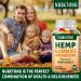 Hemp Gummies for Sleep Anxiety Pain High Potency Extra Strength Hemp Oil Extract Organic Edible Gummy Supplement for Adult Gummy Fruit - Buy Online on GoSupps.com
