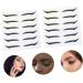  Healeved Healeved 12 Pairs Eyeliner Stickers Reusable Double Eyelid Tapes Eye Makeup Stickers - Buy Online on GoSupps.com