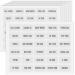600 Pcs Labels for Toiletry Bottles Mabor Waterproof Labels for Bottles(20 Sheets) Sticky Labels Sufficient Quantity-Share The Wonderful Labels with Friends Traveling