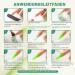 Aokitec 15-Piece Green Glitter Dipping Powder Nail Set | Beginner-Friendly Acrylic Nails | Perfect Gifts for Women | Multicolored Dip Gel Set - Buy Online on GoSupps.com