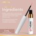 Buy Eyelash & Eyebrow Serum (3mL) - Clinically Tested Lash Growth Serum for Longer Thicker Fuller Lashes & Brows - Waterproof Herbal Formula - Buy Online on GoSupps.com