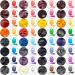 Candle Dye 32 Color Wax Dye for DIY Candle Making (0.2oz Per Color) - Soy & Max Wax Dye Chips with Tweezers - Soluble & Natural Supplies - Buy Online on GoSupps.com