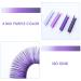 Ombre Purple Colored Eyelash Extensions 14mm D Curl Easy Fan 0.07mm | Gradient Colored Lashes for Volume | Self Shadow Premade Lash - Buy Online on GoSupps.com