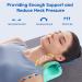 Neck and Shoulder Relaxer - TMJ Pain Relief, Acupressure Massage Design, Cervical Traction Device (Blue) - Buy Online on GoSupps.com