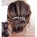 BETITETO Rhinestone Flower Hair Pins - 40 Pcs Crystal Wedding Bridal Accessories (White) - Buy Online on GoSupps.com