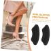 6 Pairs Heel Protectors & Cushion Pads - Blister Relief & Shoe Filler for Oversized Shoes - Invisible Black Ankle Protectors (9.5X3.5cm - Buy Online on GoSupps.com