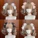 PLCPDM Lovely Hairpin with Heart Ribbon Bowknot 3D Hair Clip Cosplay Hairstyle for Everyday Wear Parties Weddings - Buy Online on GoSupps.com