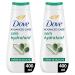 Dove DOVE - Advanced Care Aloe Vera Shower Cream - Dermatologically tested - 24-hour soft skin feeling (2 x 400ml pack)