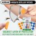 Anbar Mosquito Repellent Patches - 132 Set for Kids & Adults | Waterproof Stickers, Deet-Free & Natural | 24-Hour Protection - Buy Online on GoSupps.com