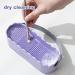 Brush Cleaning Stand - Makeup Brush Drying Stand Brush Cleaning Organizer | Multipurpose Makeup Brush Cleaning Bowl Cosmetic Brush Storage Painting Pen Brush Organizer on Writing Purple - Buy Online on GoSupps.com