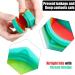 3 Pieces 26ml Hexagon Silicone Container Wax Carving Container Silicone Honeybee Container with Carving Tool for Essential Oil  Lip Balm  Spices (Assorted Color) - Buy Online on GoSupps.com
