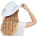 Zodaca Western Felt Cowboy Hat - Adult Size, White - Unisex Costume Accessory - Buy Online on GoSupps.com
