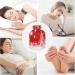 KCLDECI Hot Water Bottle with Cover - 2L Red Christmas Foot Warmer for Pain Relief & Heat Therapy - Buy Online on GoSupps.com
