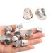 15 PCS Sewing Thimble Finger Thimble Metal Sewing Protector for DIY Crafts(19 18mm)