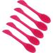 Qukaim Facial Mask Brushes Silicone Face Cleaning Brush with Mix Mask Stick 2 Heads Facial Mask Brushes DIY Skin-Care Tool Rose Red - Buy Online on GoSupps.com