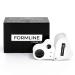 Formline LED Illuminated Jewelers Loupe / Trichome Scope (60x + 30x Lens) - Magnifier Made for Gardening, Jewelry, Antiques, Coins, Rocks, Stamps, Hobbies, Watches, Photos and Science (White/Silver)