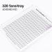 Nagaraku Volume Eyelash Extensions - 320pcs Premade Fans 5D C Curl 0.07mm 11mm Length - Ideal for International Shipping - Buy Online on GoSupps.com
