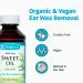 De La Cruz 100% Pure Sweet Oil for Ears - Natural Ear Wax Softener Refill | 4 Fl OZ - International Shipping Available - Buy Online on GoSupps.com