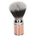 Premium Rose Gold Shaving Brush | Nylon Beard Brush with Curved Handle & Synthetic Foam - International Shipping - Buy Online on GoSupps.com
