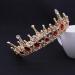 Frcolor Queen Crowns | Rhinestone Baroque Vintage Wedding Tiara & Crowns in Red - International Shipping Available - Buy Online on GoSupps.com