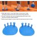 Fyearfly Toe Spreader - 2PCS Large Frictional Power 30 Design - Portable Body Corrector for Home Use (Blue) - Enhance Comfort & Foot Health - Buy Online on GoSupps.com