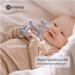 Buy Miraloop Bite Ring for Baby - 2 Pack Jellydog Teething Toy | Food-Safe Silicone BPA-Free Dental Aid for 3+ Months - Green & Yellow - Buy Online on GoSupps.com