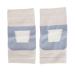 Fabater Knee Sleeve - Non-Slip Compression Support | Breathable Light Gray Fitness Gear (M) - International Shipping Available - Buy Online on GoSupps.com