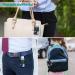 MEDMAX Asthma Inhaler Holder PU Leather Case with Carabiner Clip - Black - Buy Online on GoSupps.com