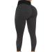 YRAETENM Women's Sexy Yoga Pants | Butt Lifting Anti Cellulite Leggings | High Waist Gym Tights | X-Large Black - Buy Online on GoSupps.com