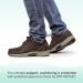 Men's Orthopedic Casual Shoes for Plantar Fasciitis - Leo 13 Wide Brown - Buy Online on GoSupps.com