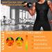 BODYSUNER Sauna Sweat Vest for Men | Waist Trainer Compression Tank Top | Blue L/XL - Buy Online on GoSupps.com