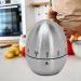 Verdingly Stainless Steel Egg-Shaped Mechanical Rotating Timer | Kitchen & Sauna Use | Clear Scale & Memory Feature - Buy Online on GoSupps.com