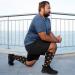 Plus Size Compression Sock For Men and Women: Graduated Compression Stockings for Support Flight Travel Running Pregnancy Sports Edema Nurses Athletic 20-30 mmHg 1Pairs Color Dots XXL - Buy Online on GoSupps.com