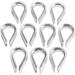 Mtsooning 10PCS Wire Thimble Rigging  M5 Stainless Steel Rope Thimble for 3/16 Inches Diameter Wire Cable - Buy Online on GoSupps.com
