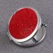 Minkissy 1pc Small Mirror Crystal Mirror Compact Cosmetic Mirror Double Side Mirror Pocket Mirror for Women Small Compact Mirror Circle Mirrors Makeup Mirror Mini Beauty Mirror Travel Red - Buy Online on GoSupps.com