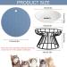 Raised Cat Food Bowl Stand - Anti Vomiting Ceramic Cat Dish | Elevated Cat Feeder for Food & Water - Buy Online on GoSupps.com