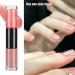 Quick Dry Pink Nail Polish 2 in 1 Glitter Nail Polish Set Long Lasting Glossy Easy to Apply No Need Cure Chip Resistant Nail Varnishes DIY Nail Art Gift for Women & Girls - Buy Online on GoSupps.com