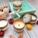 Scented Candles Gift Set for Mom | Seasalt & Sage, Lavender & Vanilla, Lemongrass & Bergamot | Mediterranean Amber Candle in Decorative Travel Tin - Buy Online on GoSupps.com