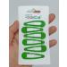 6 PCS Green Metal Snap Hair Clips 5CM Long - Hair Grip Pins - Buy Online on GoSupps.com