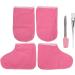 Paraffin Wax Bath Gloves Booties Wax Treatment Hand Foot Set Moisturizing Gloves Paraffin Wax Gloves SPA Heat Insulated Mitts and Booties 100pcs Disposable Glove Foot Cover - Buy Online on GoSupps.com